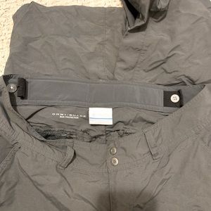 Columbia Omni-Shade convertible pants shorts 8 hiking, outdoor, trail